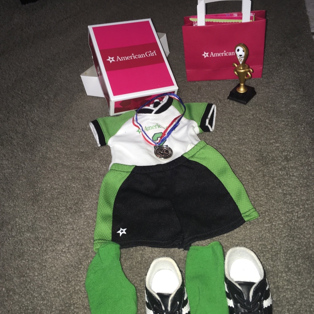 American Girl Doll soccer outfit!